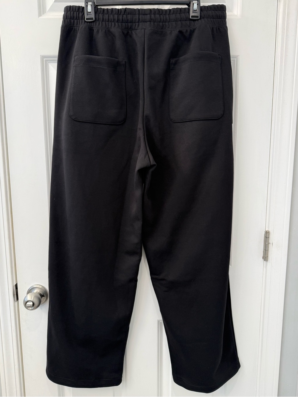 NWT UNIQLO WIDE SWEATPANTS Black NEW Sweat Pant XL Unisex 28” Inseam - Picture 2 of 8